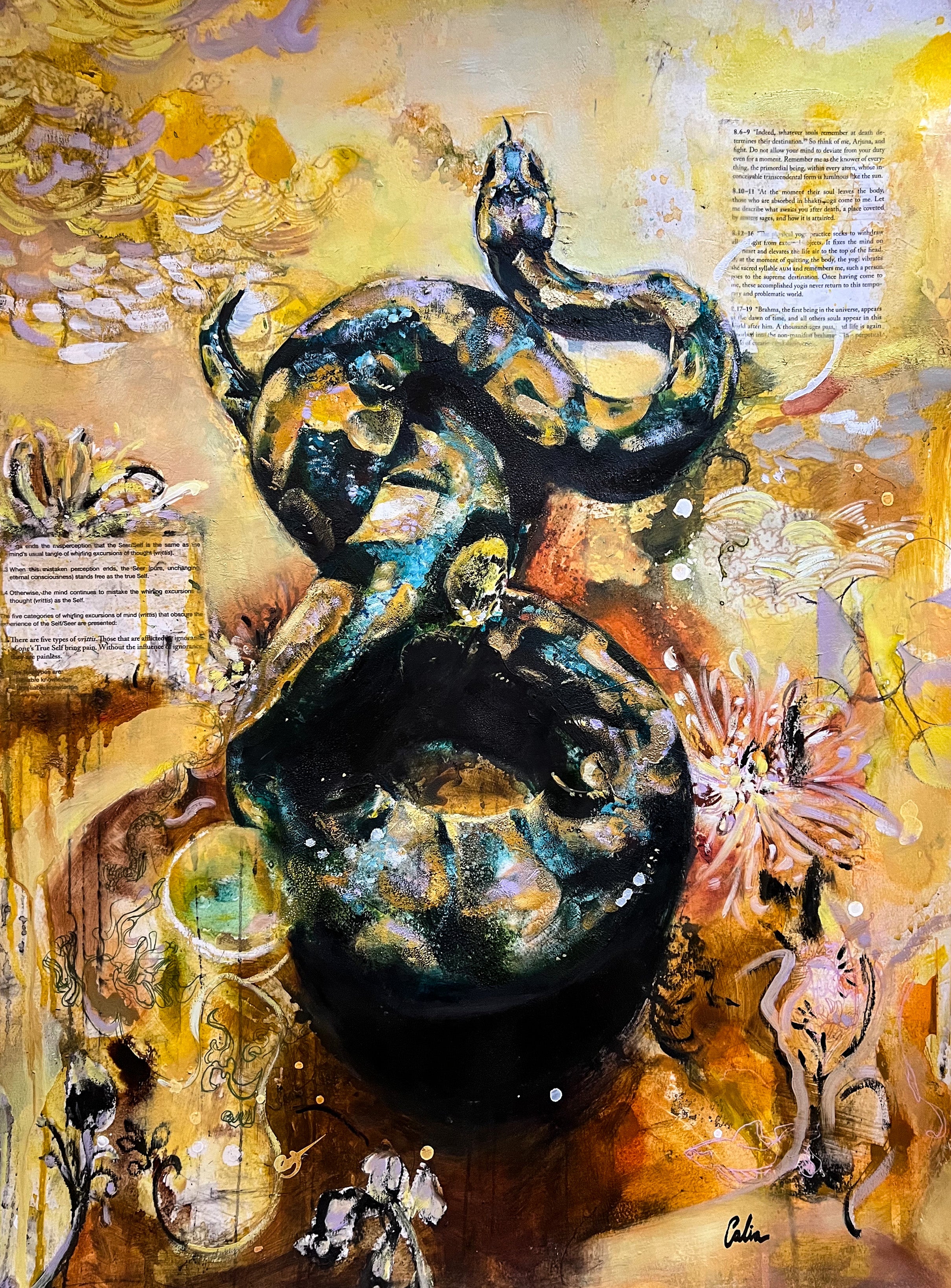 Serpent’s Awakening Print