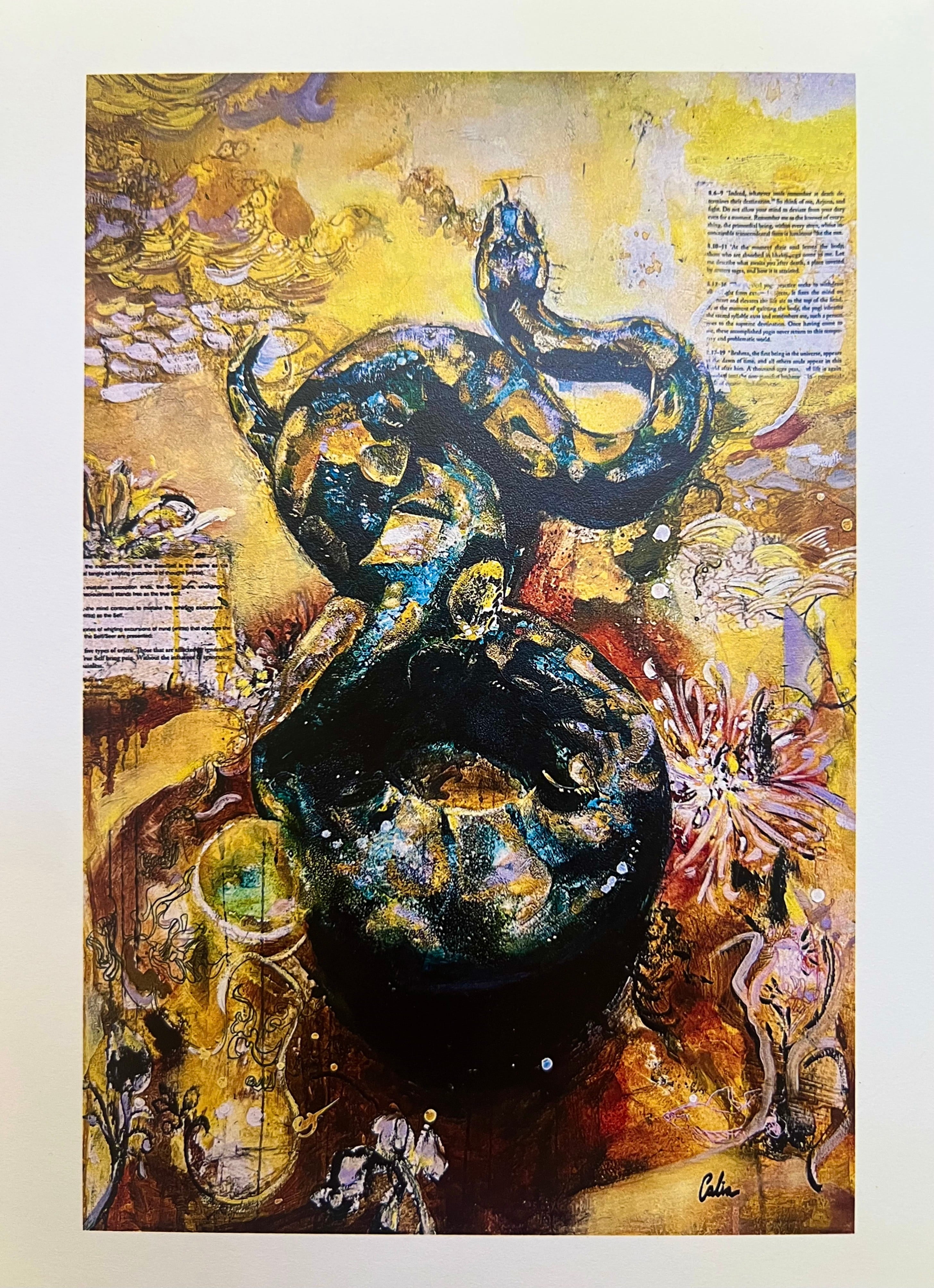 Serpent’s Awakening Print