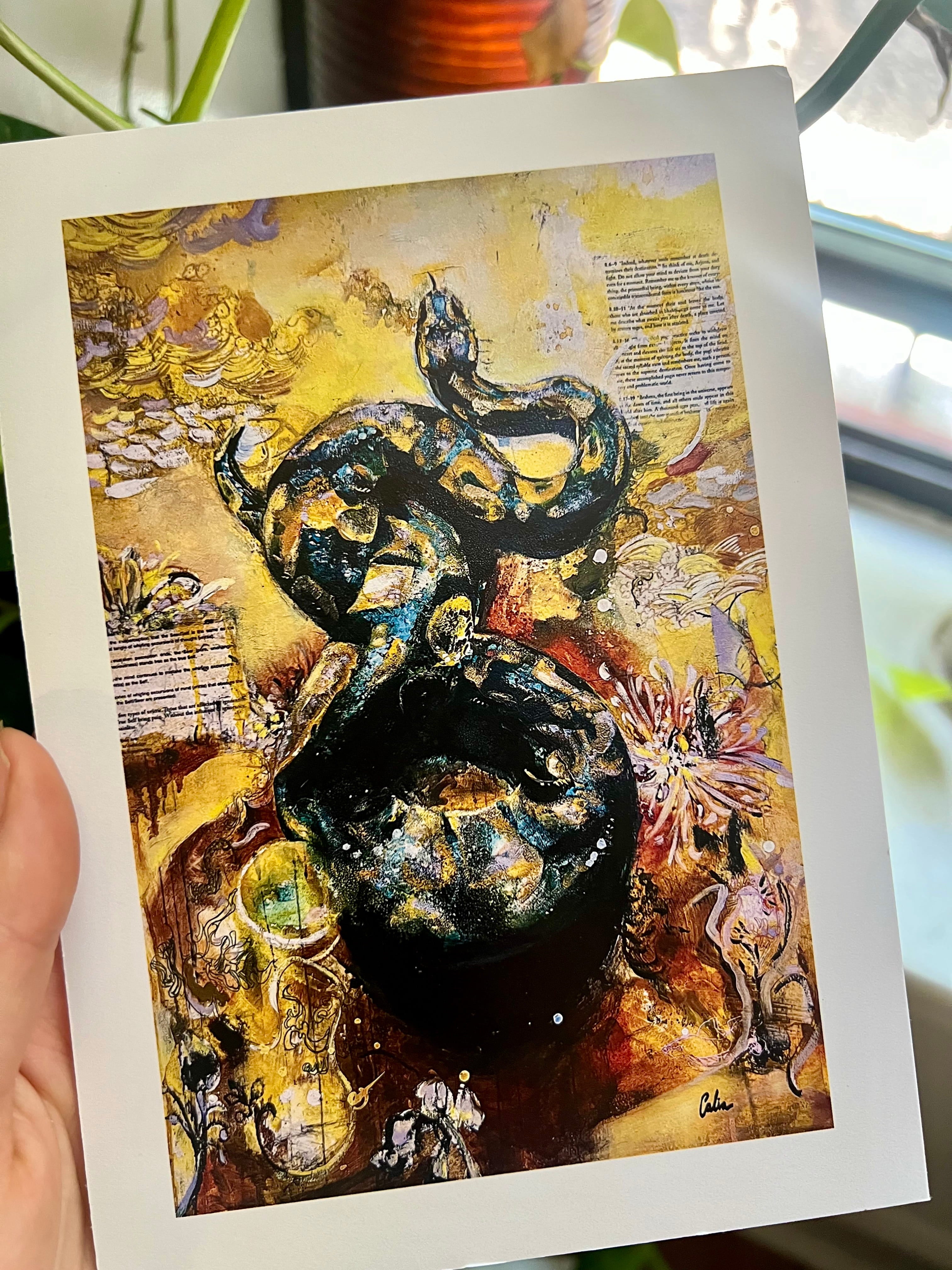 Serpent’s Awakening Print