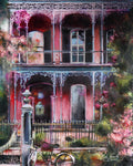 On the Terrace (Pink Afternoon)