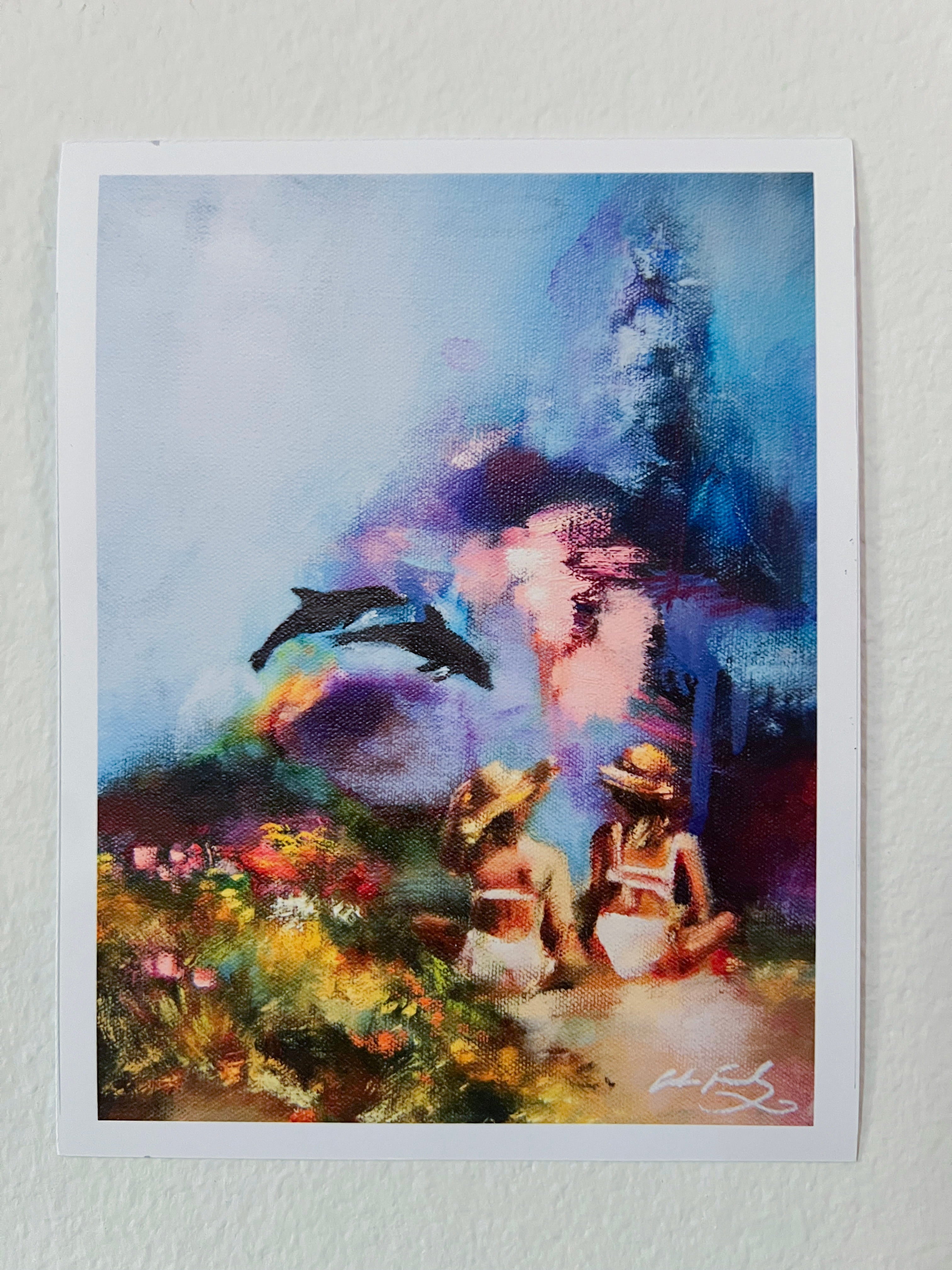 Dreams by the Sea Print