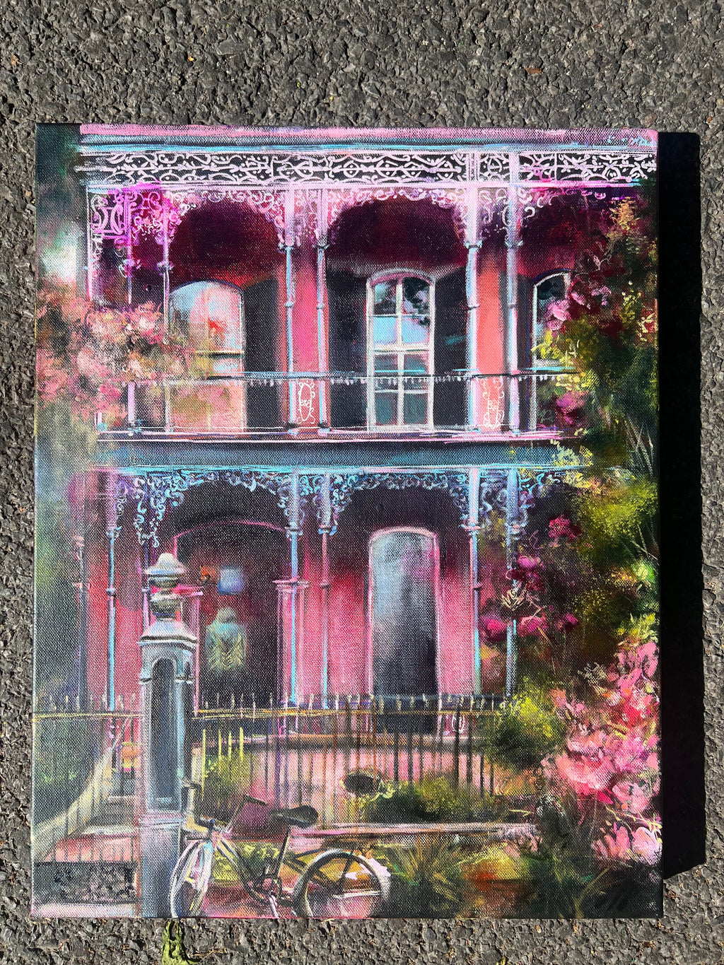 On the Terrace (Pink Afternoon)